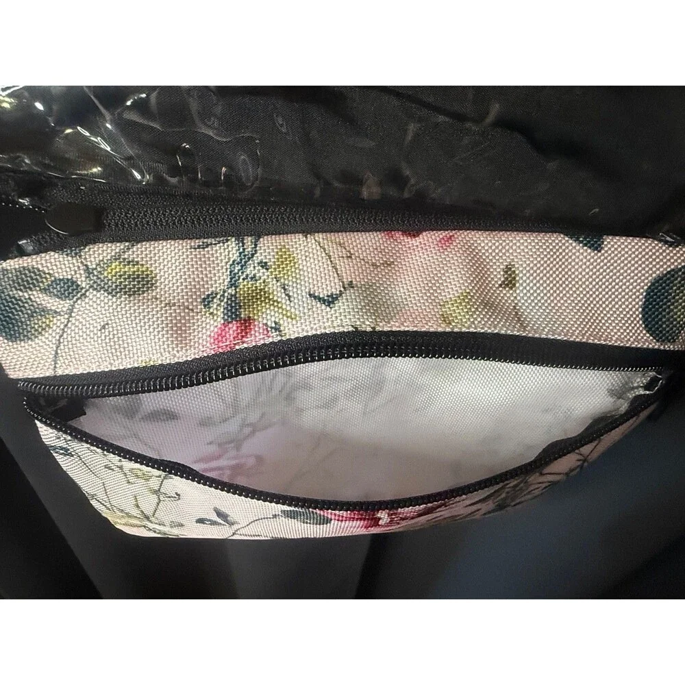 Bang & Carson Hanging Travel Toiletry Storage Bag Light Pink Floral   NWT